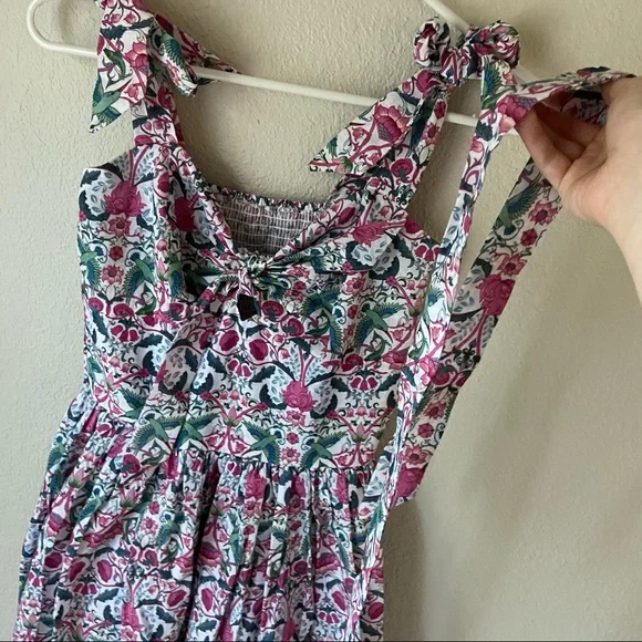 BlackMilk Kingfisher Garden Sweet Tie Dress - Picture 6 of 7